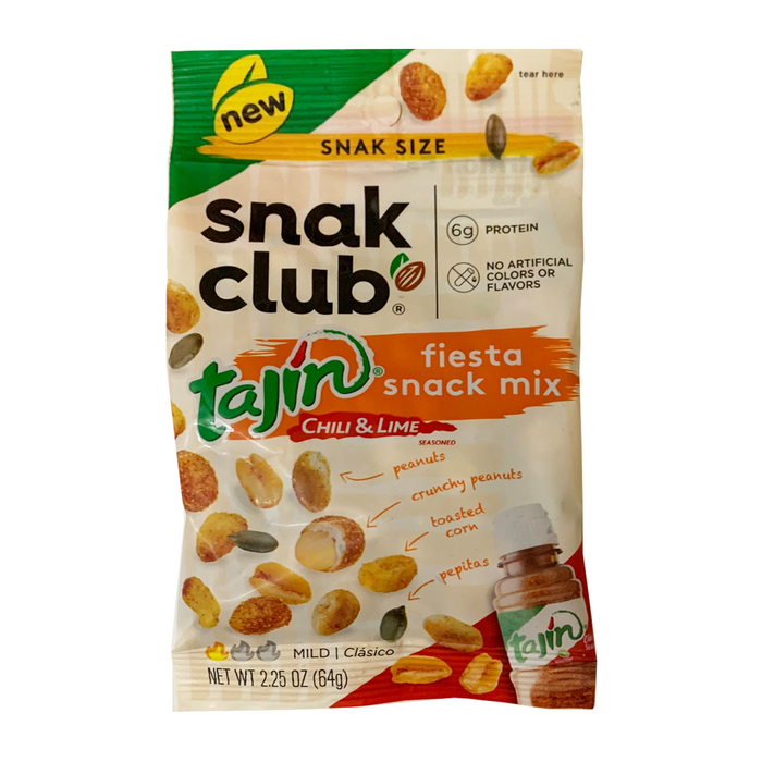 Snak Club Tajin Fiesta Snack Mix 64 gr / 2.25 oz