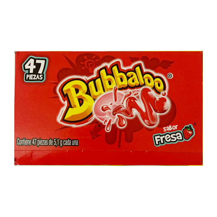 Bubalo Strawberry Flavor 47 Pieces 239.7 gr / 8.45 oz