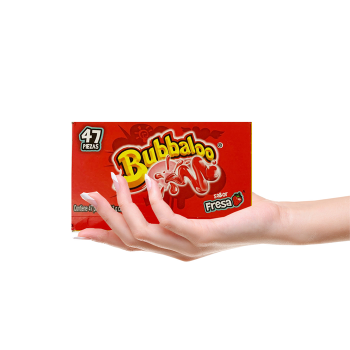 Bubalo Sabor Fresa 47 Piezas 239.7 gr / 8.45 oz